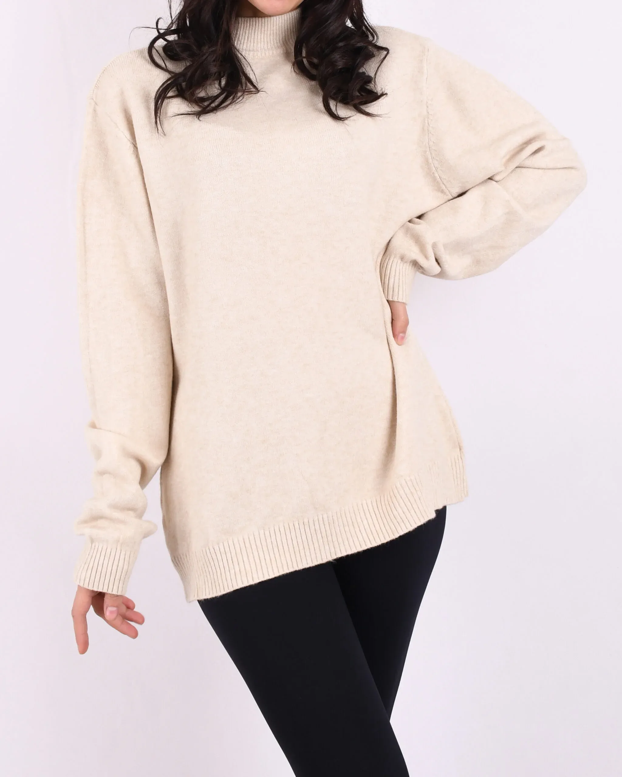 پلیور یقه ایستاده OppsiL00245 - 1