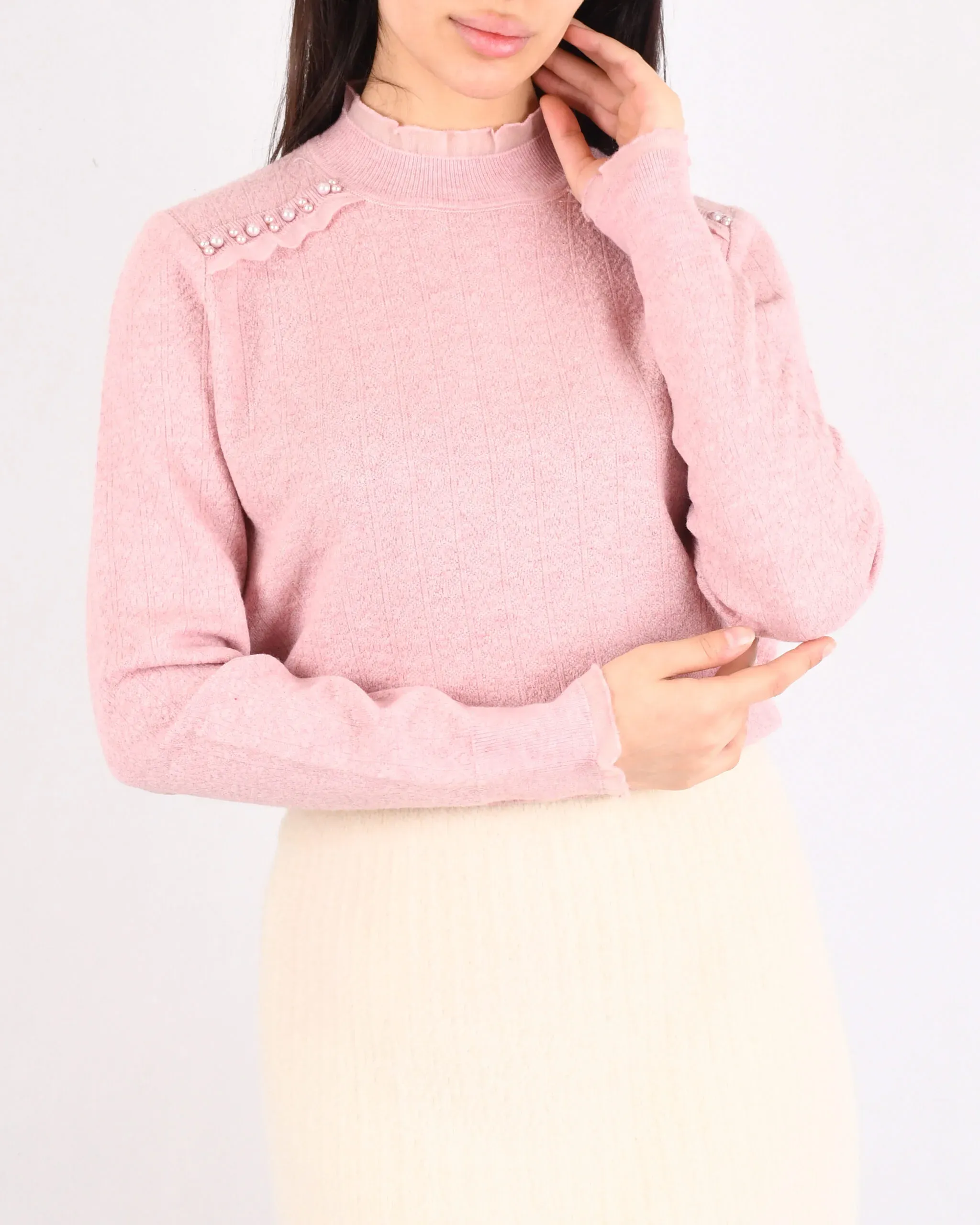 بافت سرشونه مرواریدی L00323 - 1